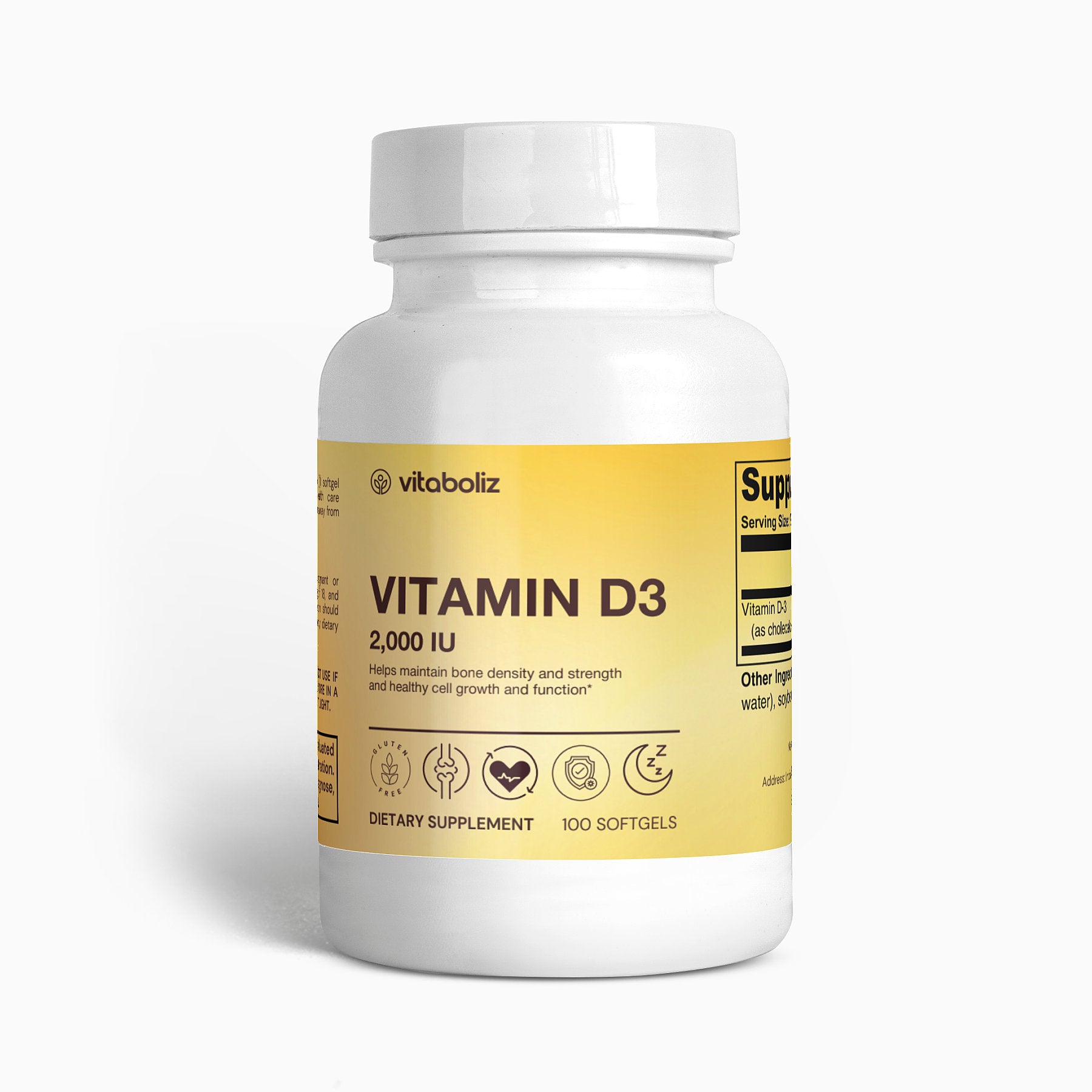 Vitamin D3 2,000 IU