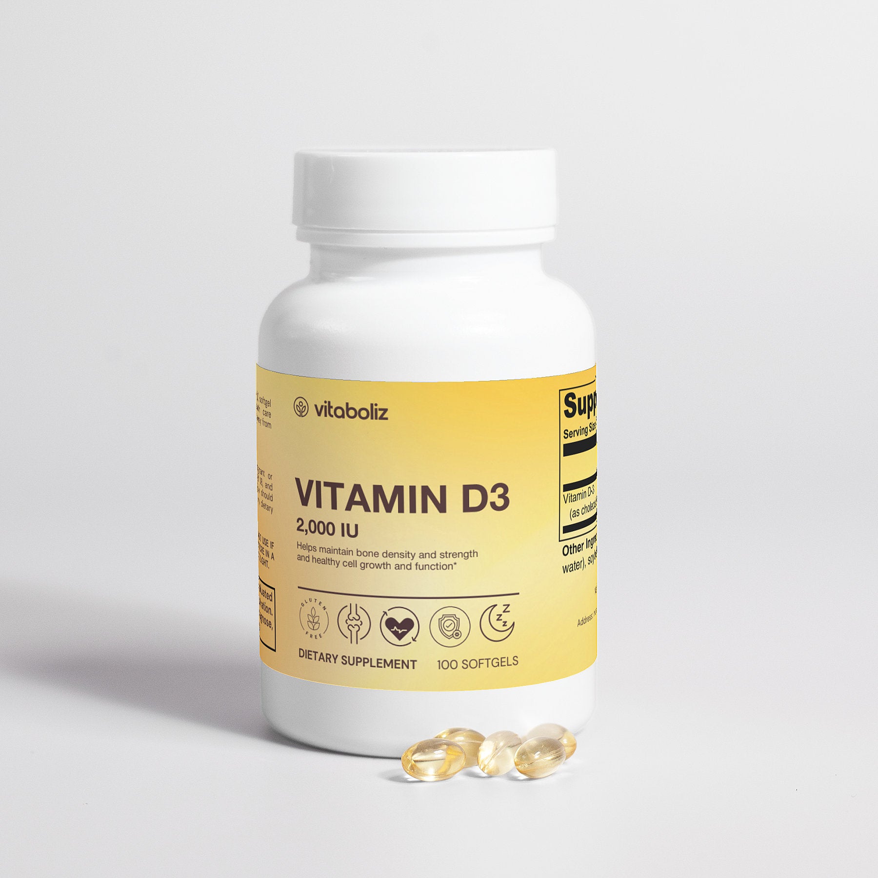 Vitamin D3 2,000 IU