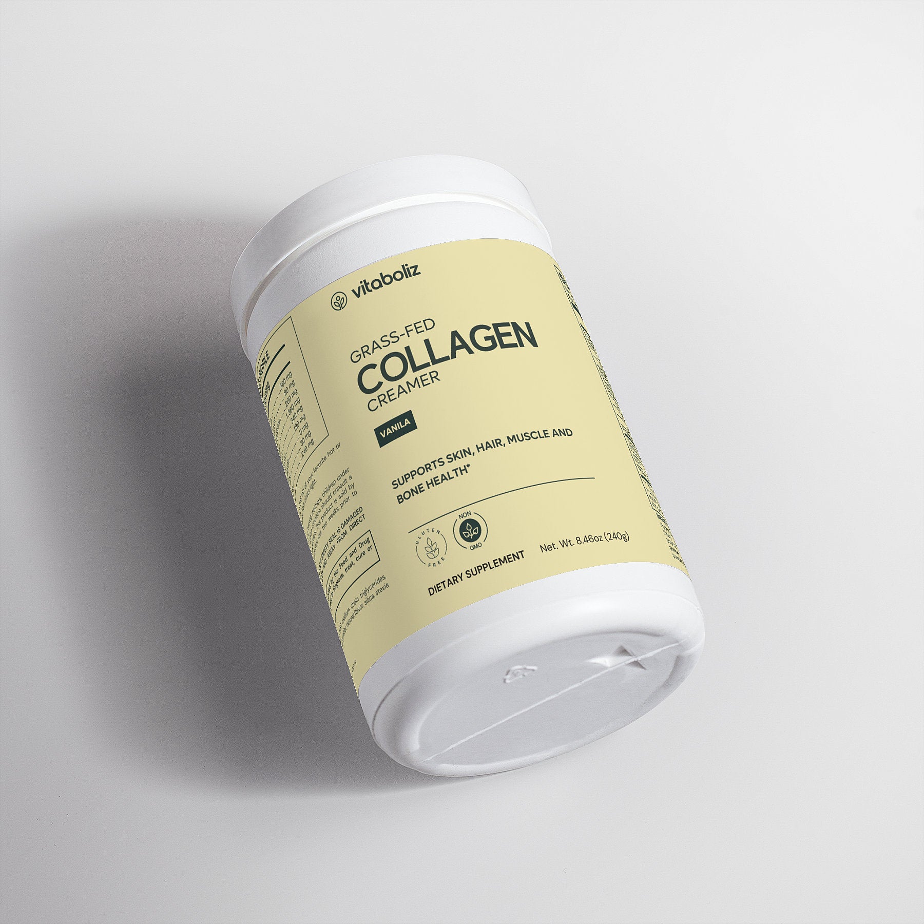 Grass-Fed Collagen Creamer (Vanilla)