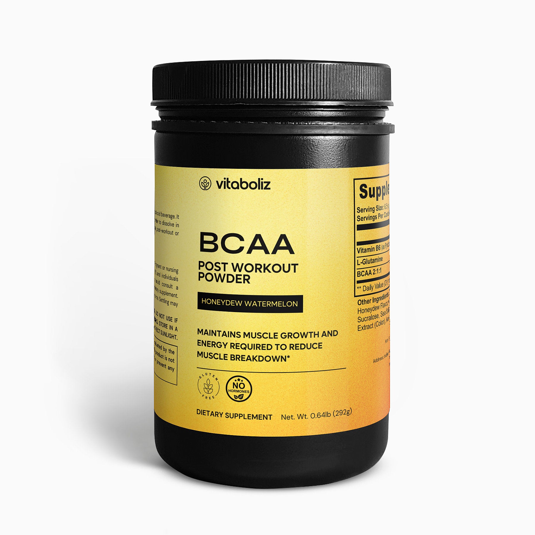 BCAA Post Workout Powder (Honeydew/Watermelon)