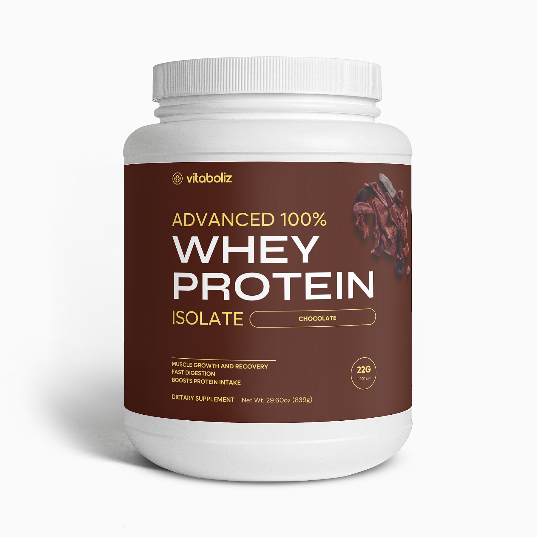 Advanced 100% Whey Protein Isolate (Chocolate)