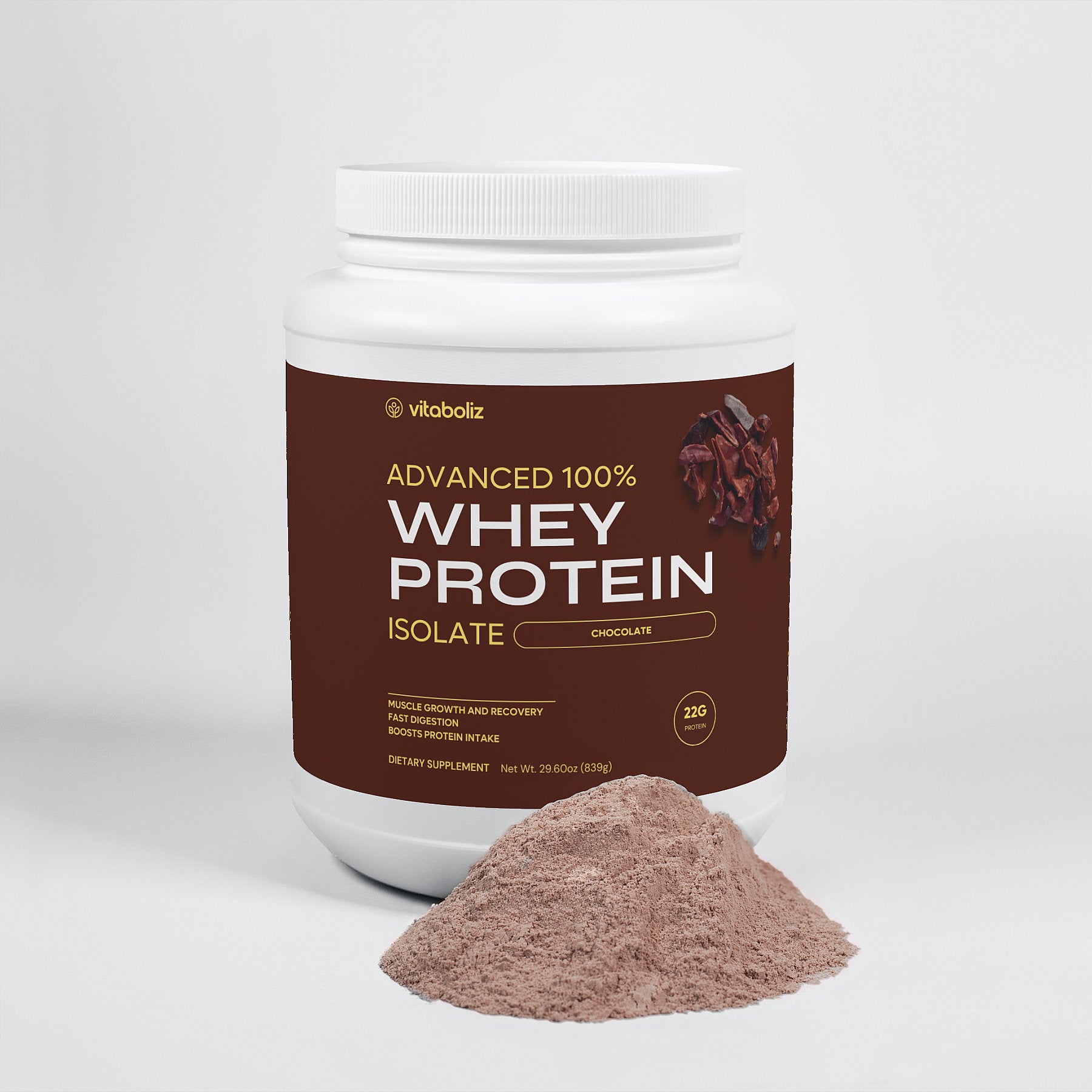 Advanced 100% Whey Protein Isolate (Chocolate)